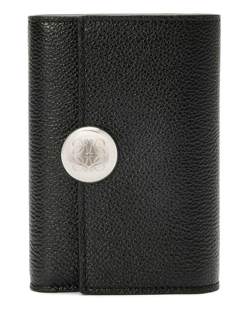 Loewe leather logo-detail wallet - Schwarz Schwarz