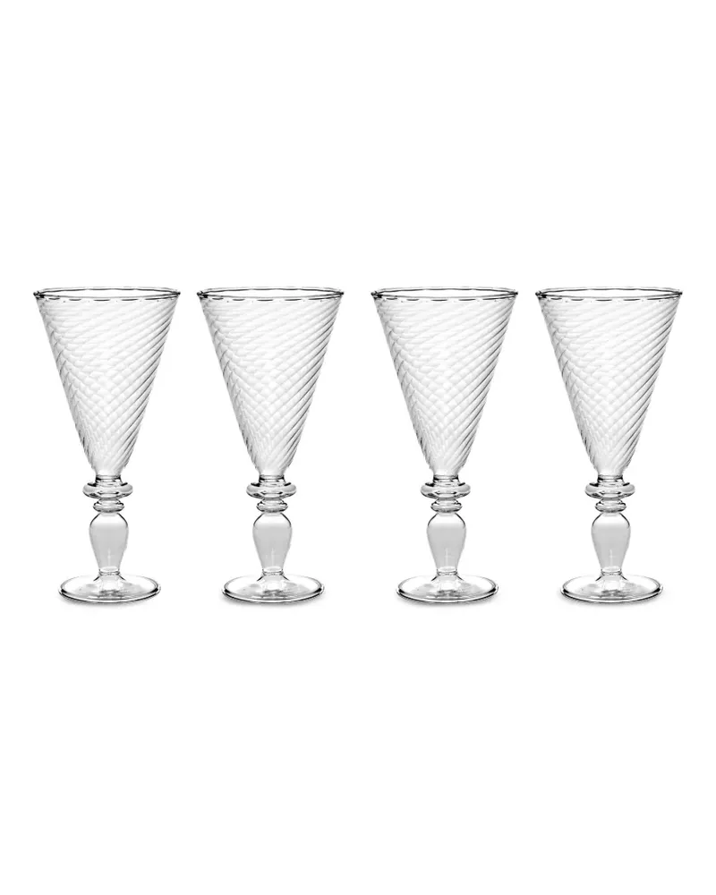 Serax x Waww La Table Nabucho 11 glasses (set of four) - Weiß Weiß