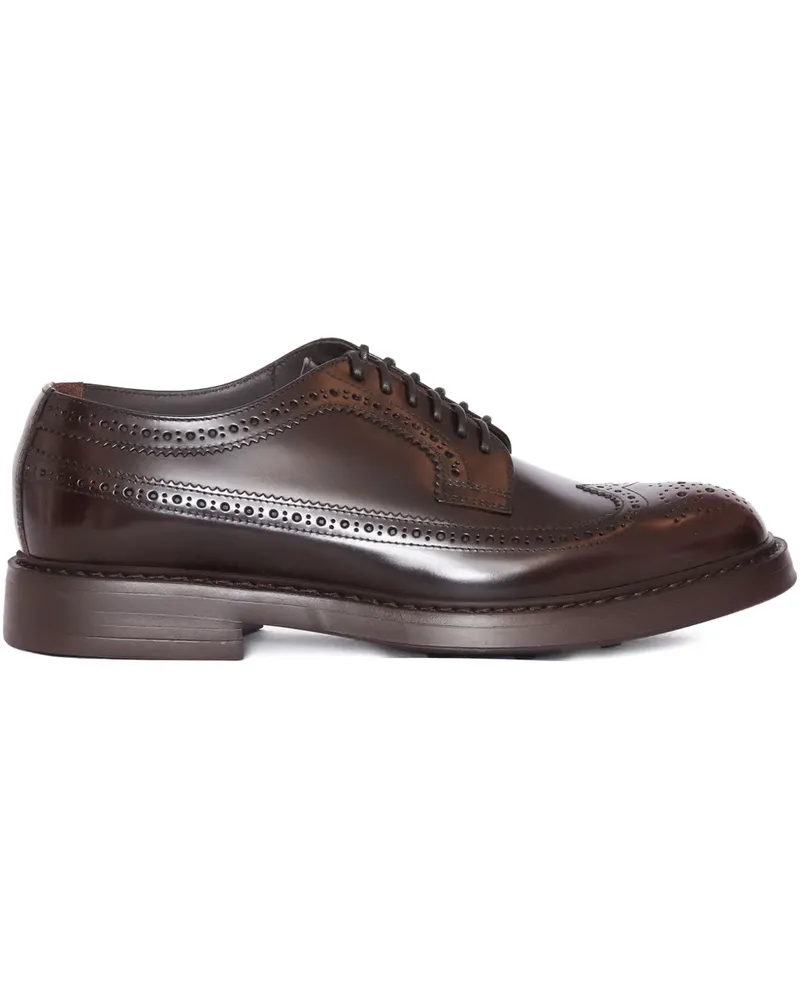 Doucal´s Derby-Schuhe aus Leder - Braun Braun