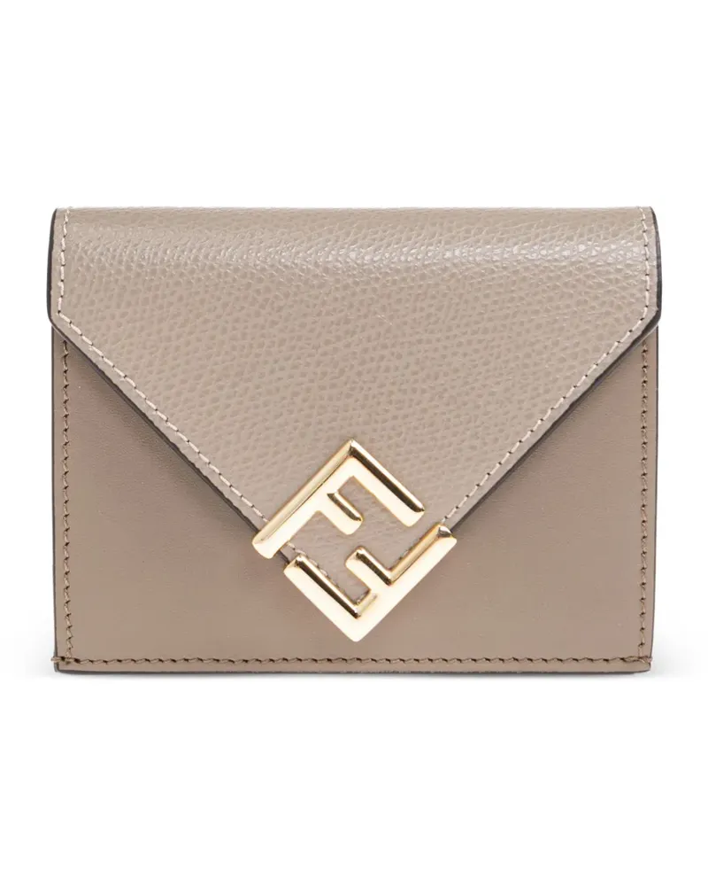 Fendi FF Diamonds Portemonnaie - Nude Nude