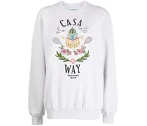 Sweatshirt mit ""Casa Way""-Stickerei