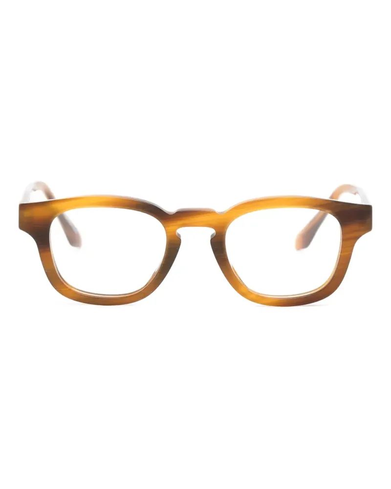Giorgio Armani square-frame glasses - Braun Braun