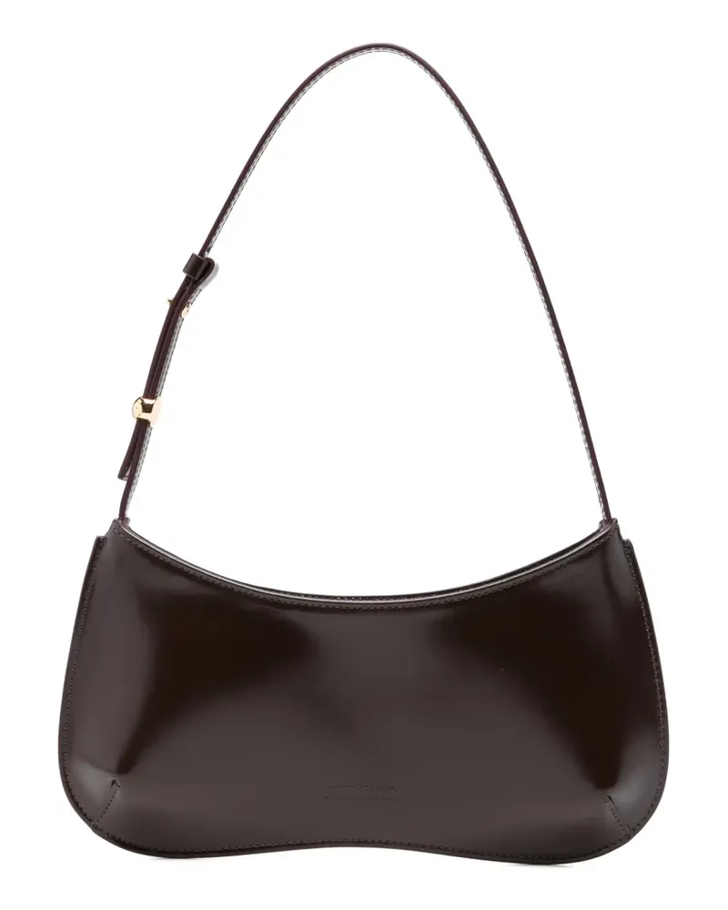 Jacquemus Le Bisou Schultertasche mit verstellbarem Riemen - Braun Braun