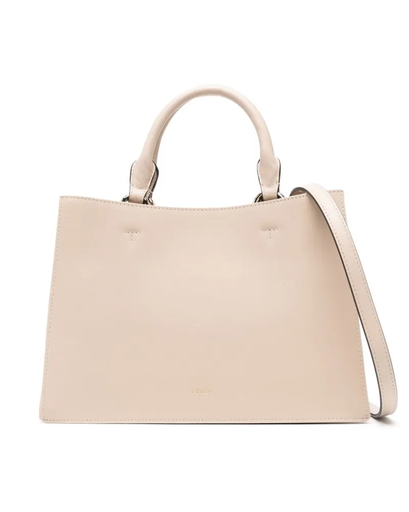 Furla Tote Bag mit Arcosfera-Detail - Nude Nude
