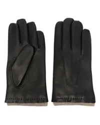 Orciani Handschuhe aus Leder Schwarz