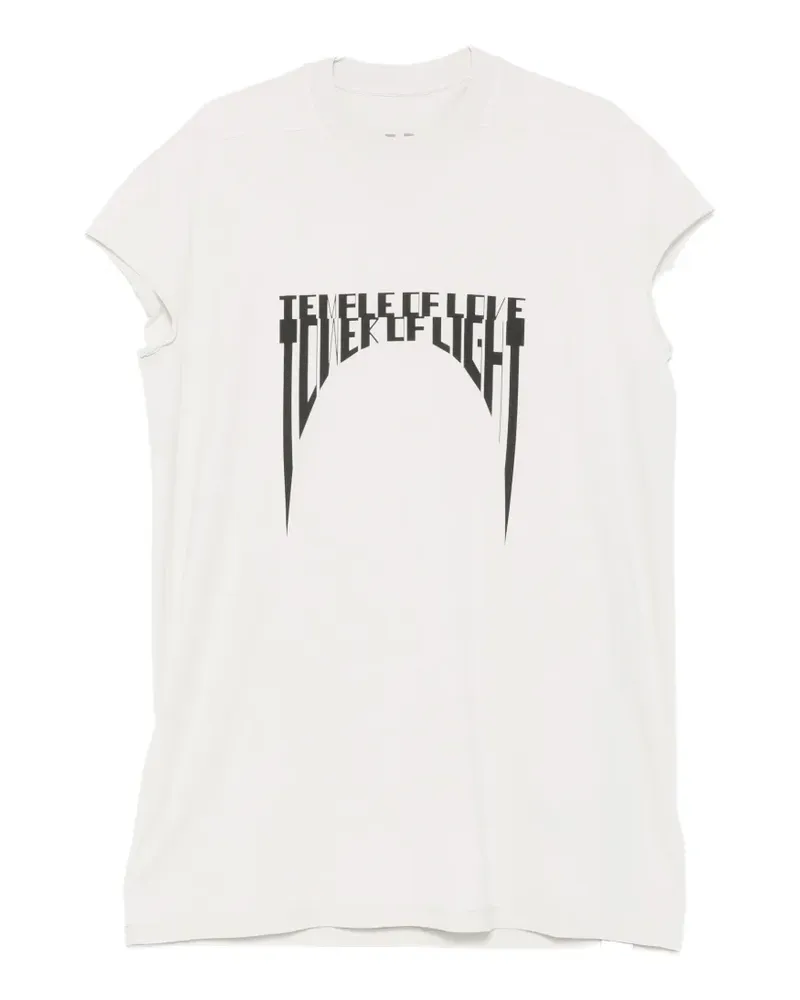 DRKSHDW by Rick Owens Trägershirt mit grafischem Print - Nude Nude