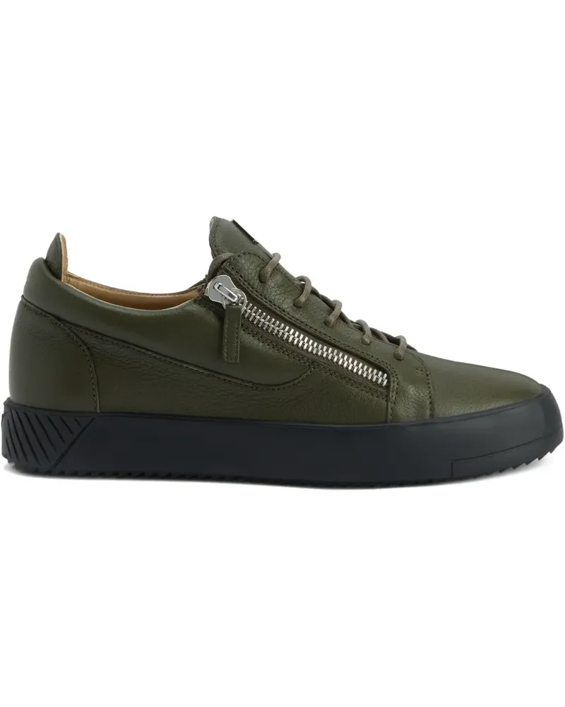 Giuseppe Zanotti Frankie Sneakers mit Reißverschluss - Grün Grün