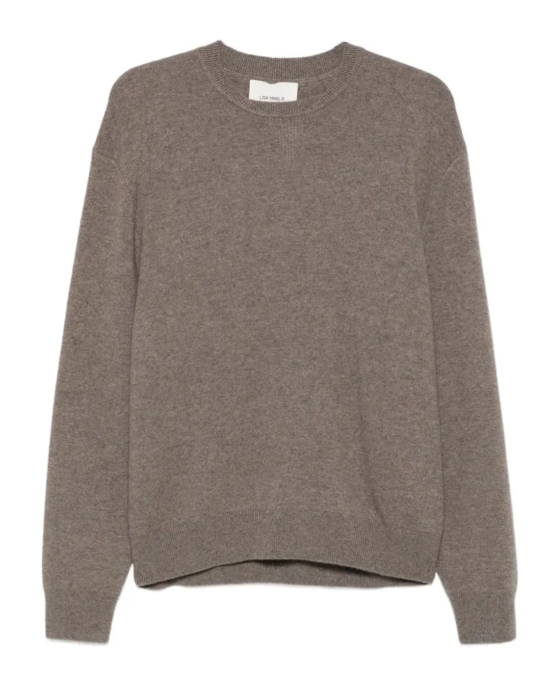 Lisa Yang Kaschmirpullover mit Rundhalsausschnitt - Braun Braun