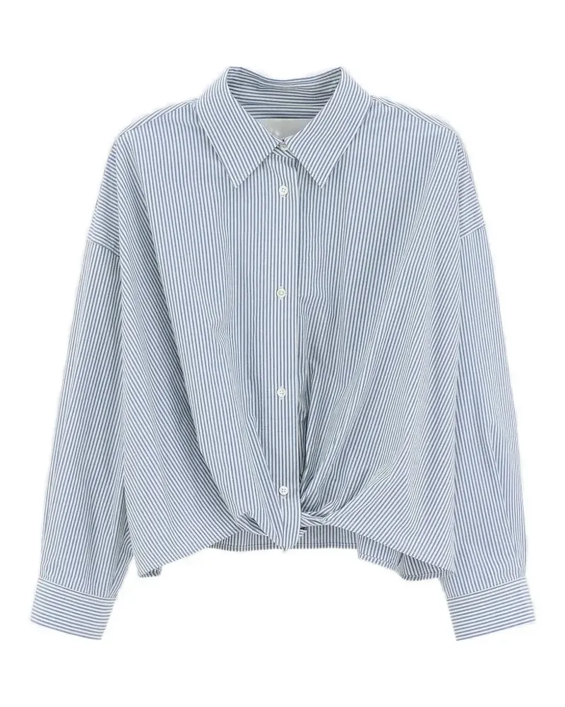 Bellerose Gestreiftes Hemd - Blau Blau