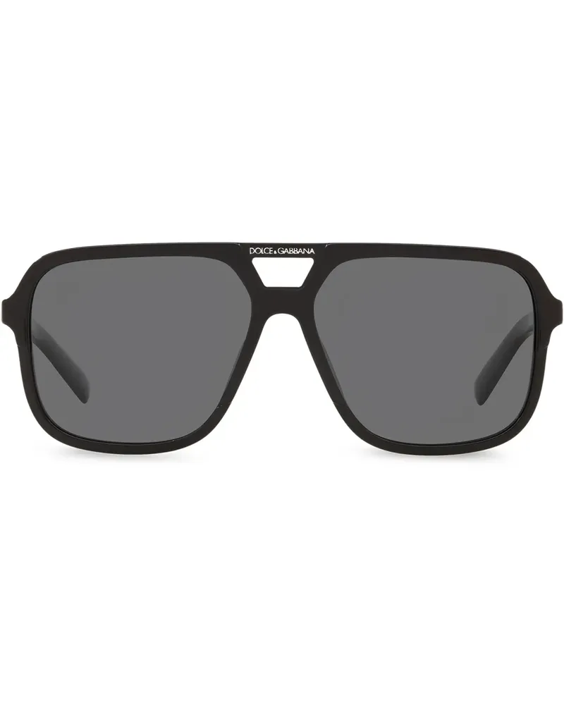 Dolce & Gabbana Angel' Pilotenbrille - Schwarz Schwarz