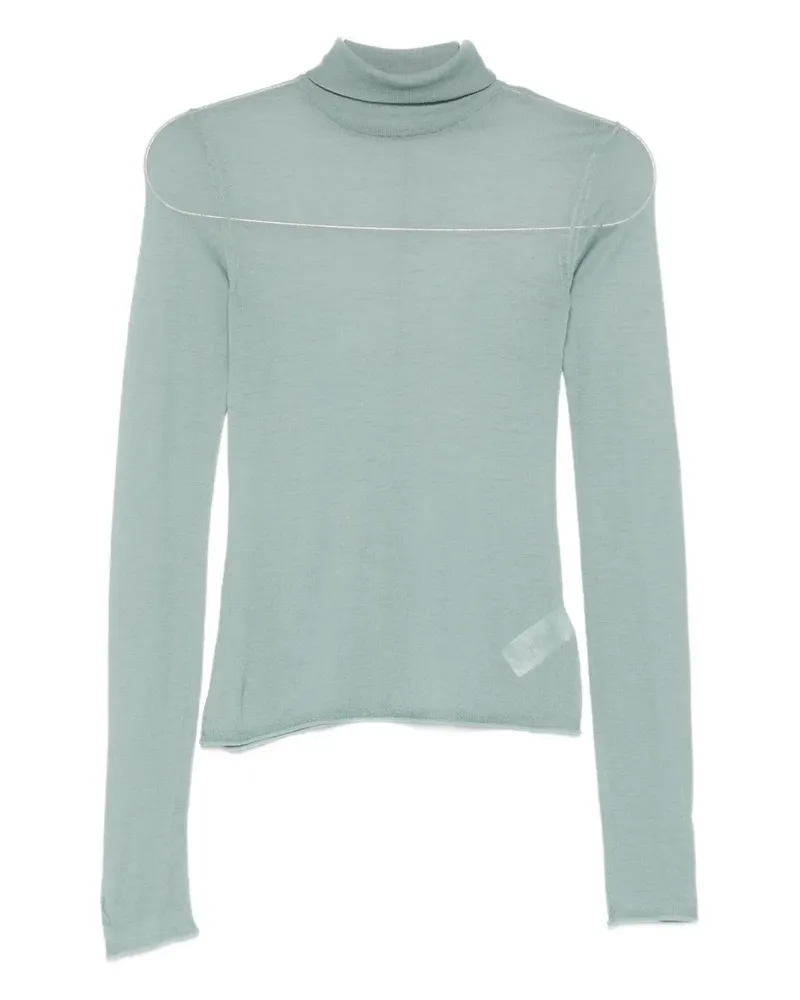 Patrizia Pepe wool turtleneck sweater - Grün Grün