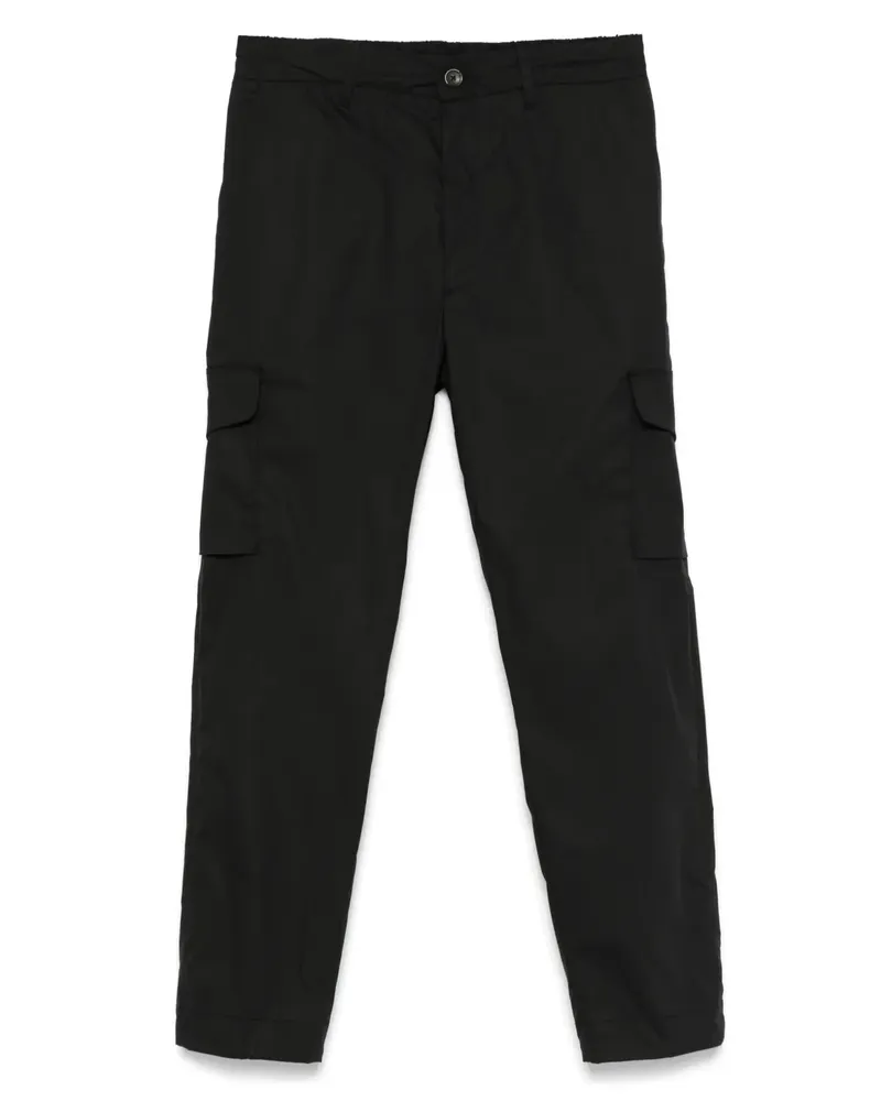 nine:inthe:morning Cargohose mit geradem Bein - Schwarz Schwarz
