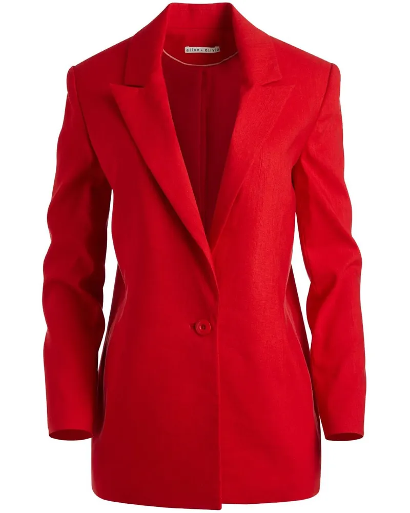 Alice + Olivia Aurora Blazer Rot