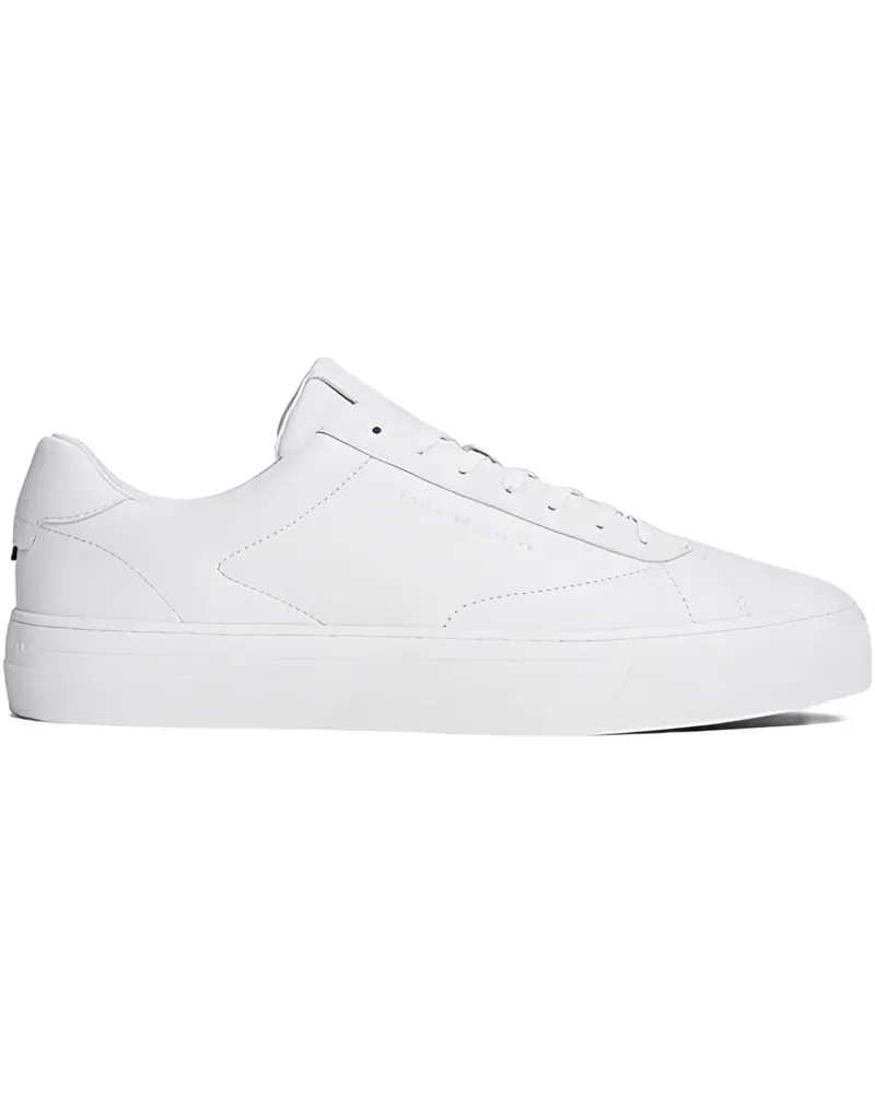 Tommy Hilfiger Sneakers aus Leder - Weiß Weiß