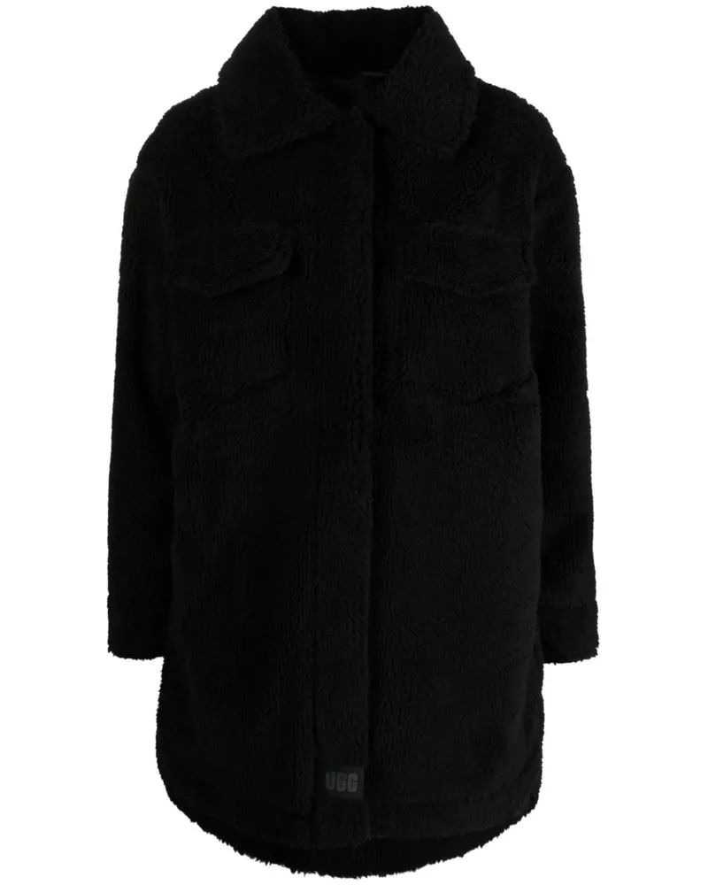 UGG Frankie fluff Hemdjacke - Schwarz Schwarz