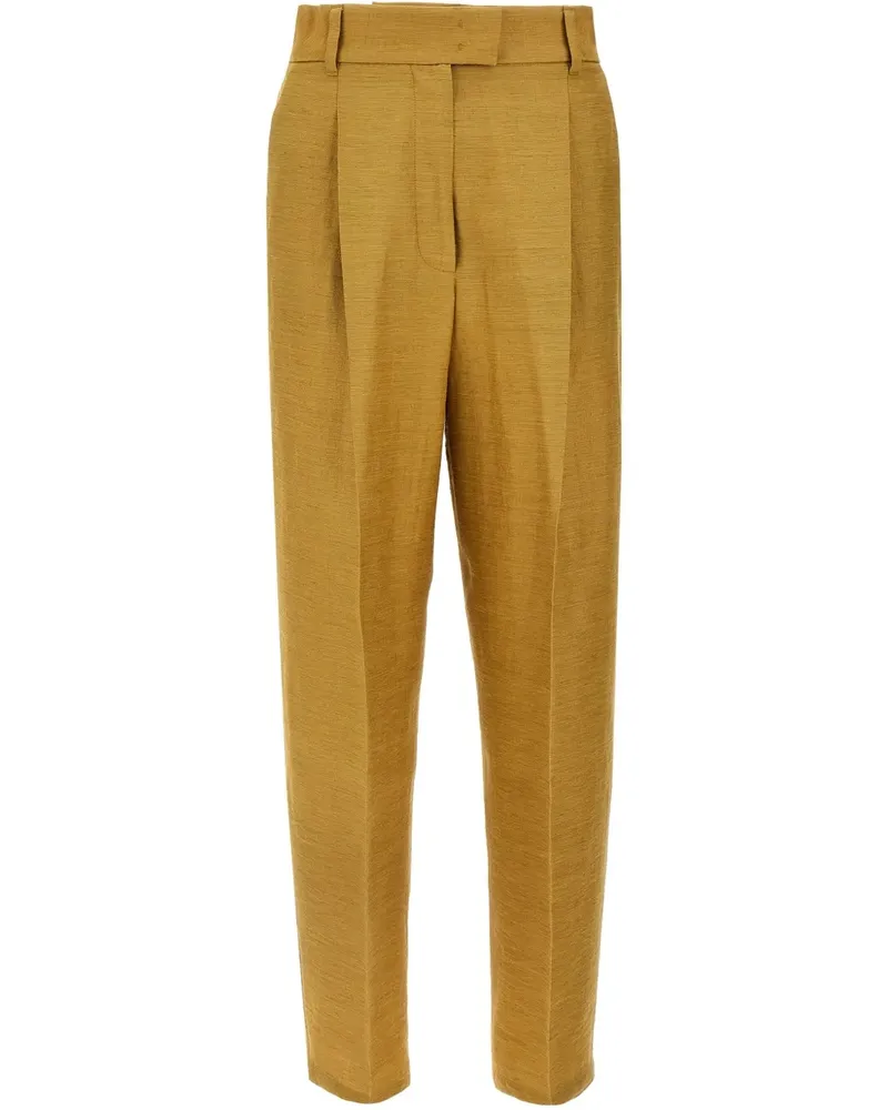 Max Mara Efedra Hose - Gold Gold
