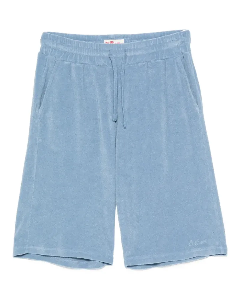 MC2 Saint Barth Randle Sponge terry-cloth drawstring shorts - Blau Blau