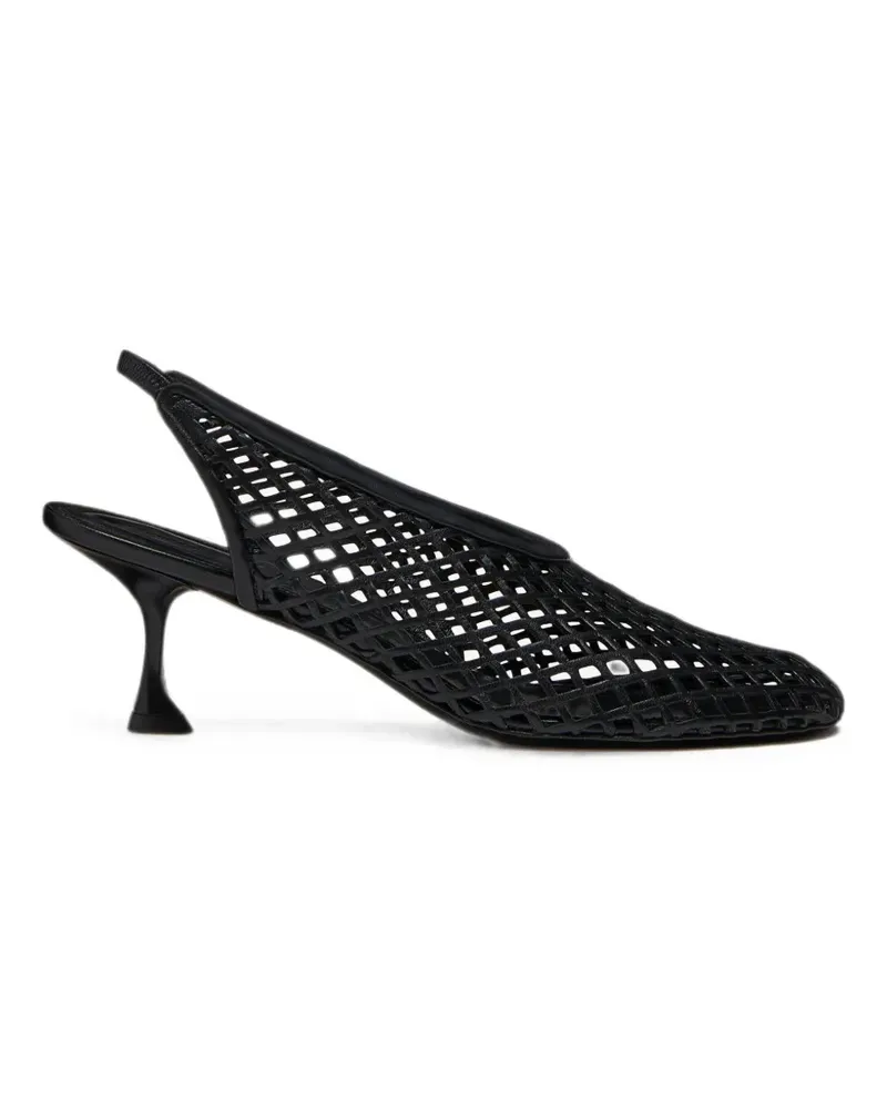 Proenza Schouler woven slingback pumps - Schwarz Schwarz