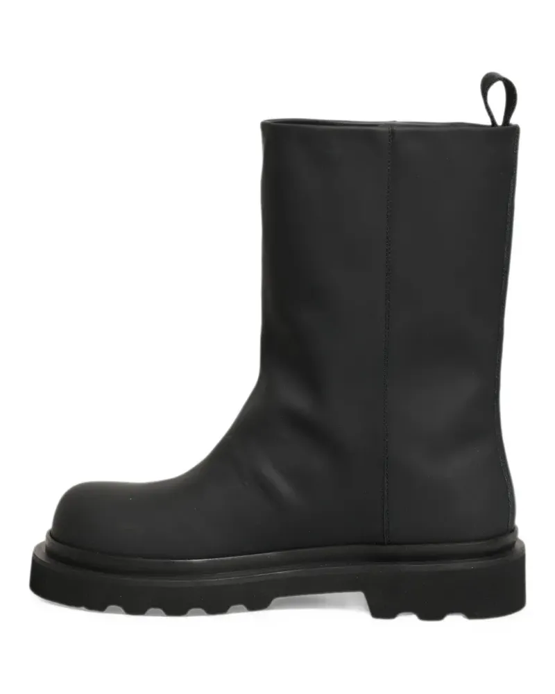 Dolce & Gabbana Schnürstiefel mit dicker Sohle - Schwarz Schwarz