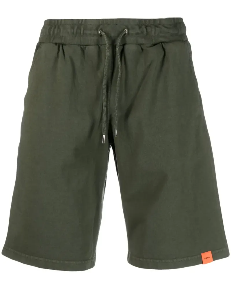 ASPESI Shorts mit Kordelzug - Grün Grün