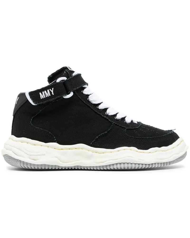 MIHARAYASUHIRO Wayne High-Top-Sneakers - Schwarz Schwarz