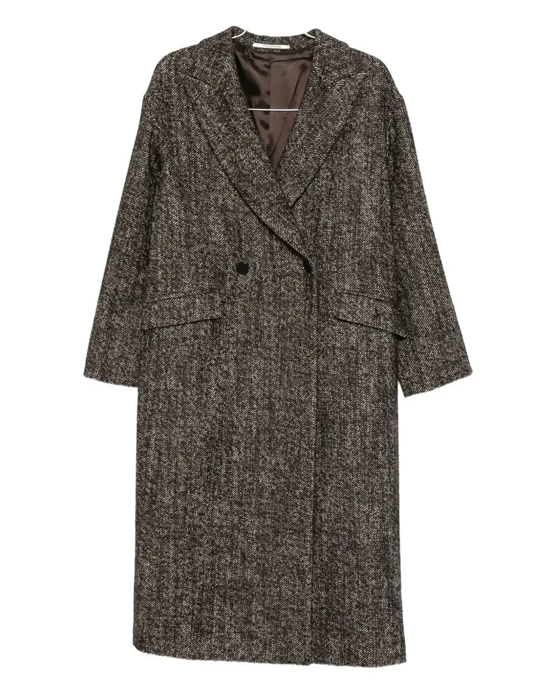 Tagliatore Linden double-breasted coat - Braun Braun