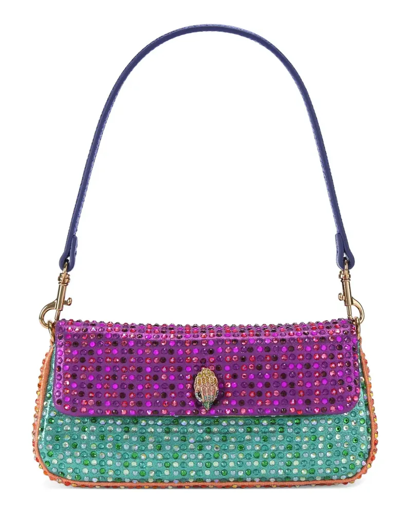 Kurt Geiger Schultertasche mit Kristallen - Violett Violett