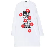 Langarmshirt mit Slogan-Print