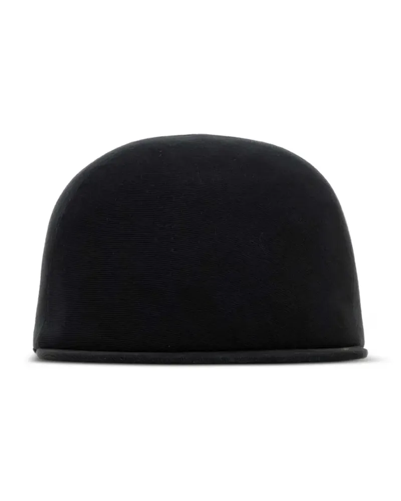 Balenciaga logo-embroidered baseball cap - Schwarz Schwarz