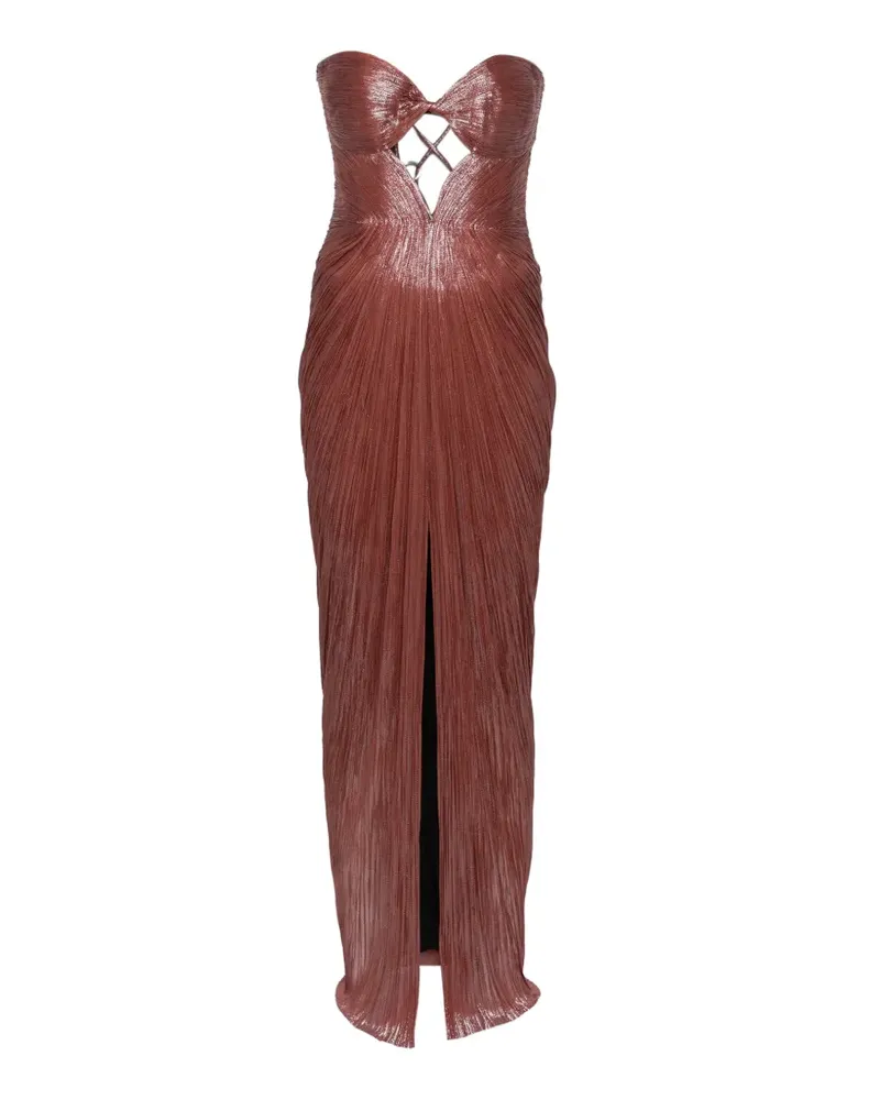 Maria Lucia Hohan Maxikleid mit Cut-Outs - Rot Rot