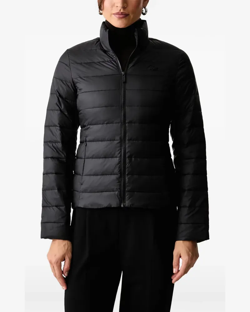 Lacoste Wasserabweisende Steppjacke - Schwarz Schwarz