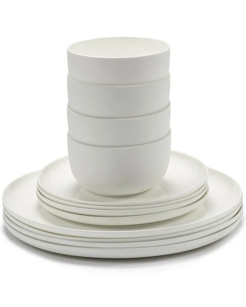 Serax Base Dinner-Set (12-teilig) - Weiß Weiß