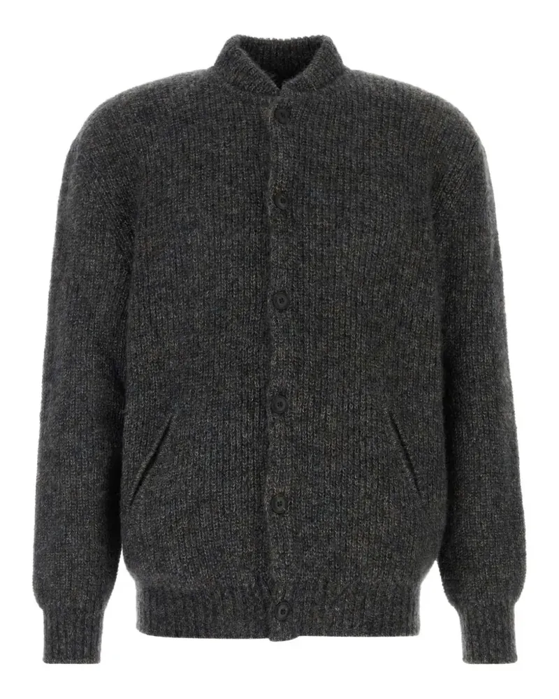 Giorgio Armani Geknöpfter Cardigan - Grau Grau