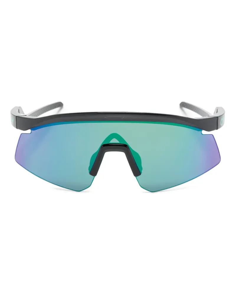 Oakley Hydra Sonnenbrille mit Shield-Gestell - Schwarz Schwarz