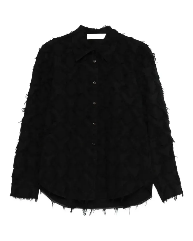 Séfr Willa Hemd mit Fransen - Schwarz Schwarz