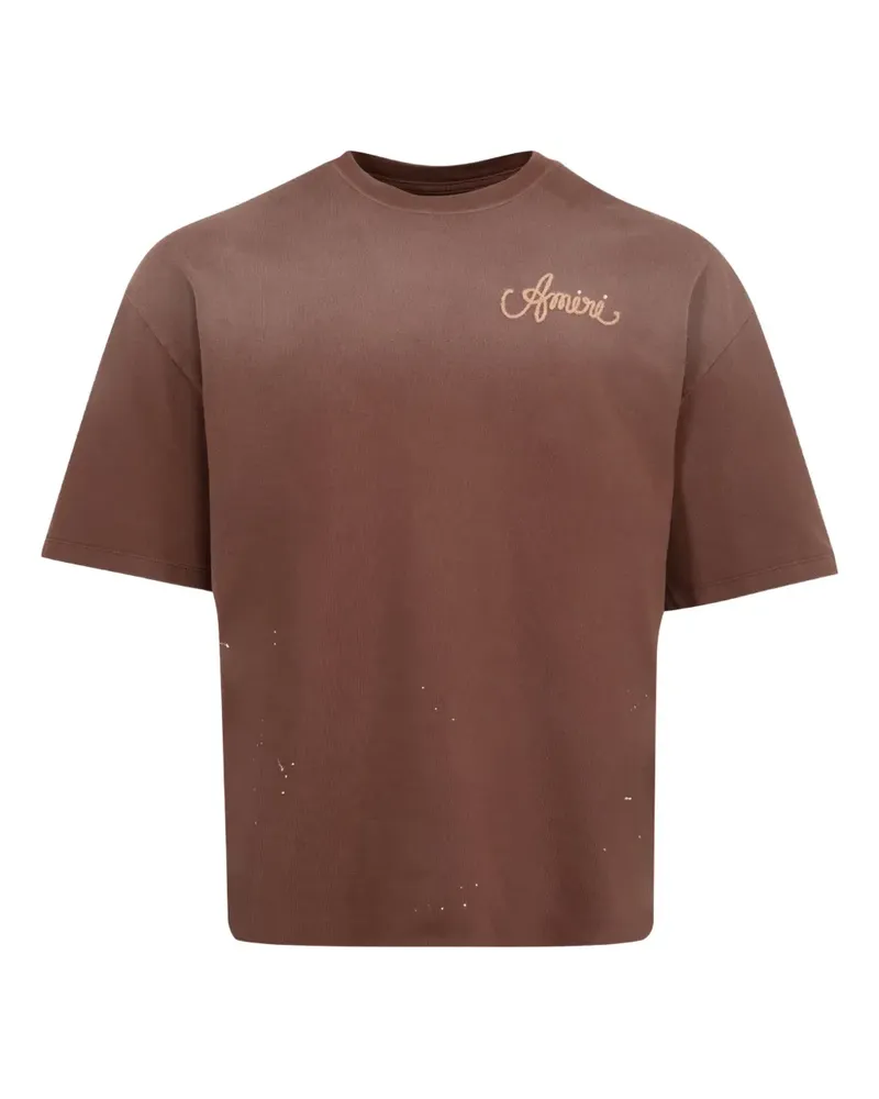 Amiri Design Studio T-Shirt - Braun Braun