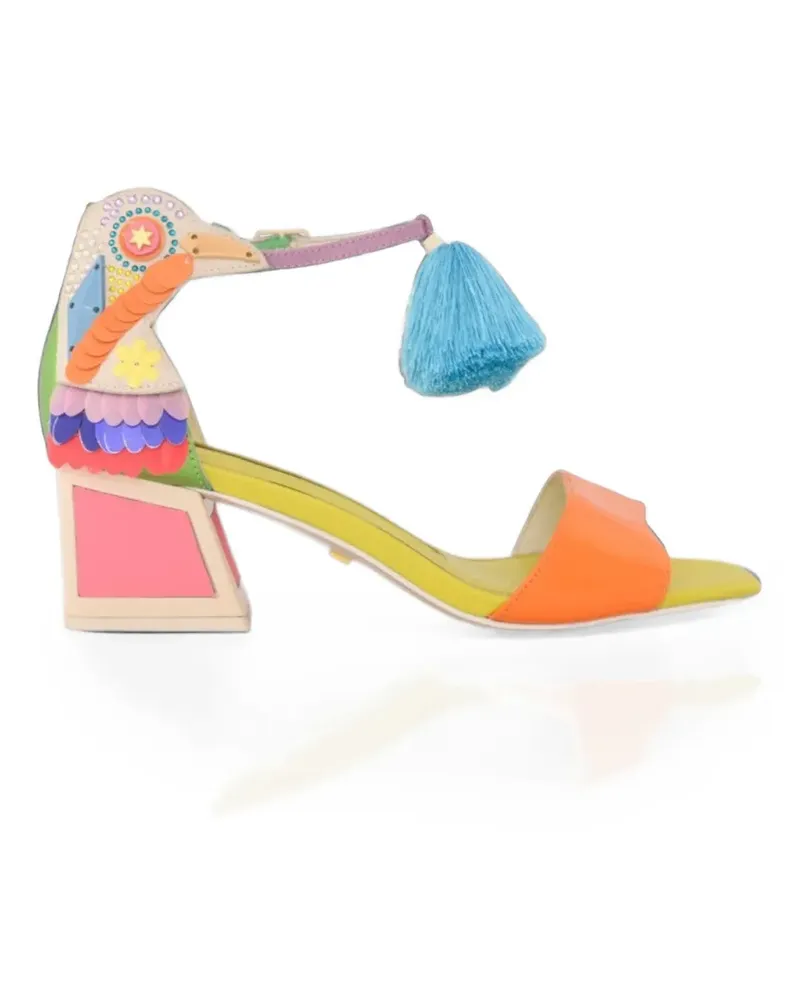 Kat Maconie Kay Sandalen mit Vogelverzierung - Violett Violett