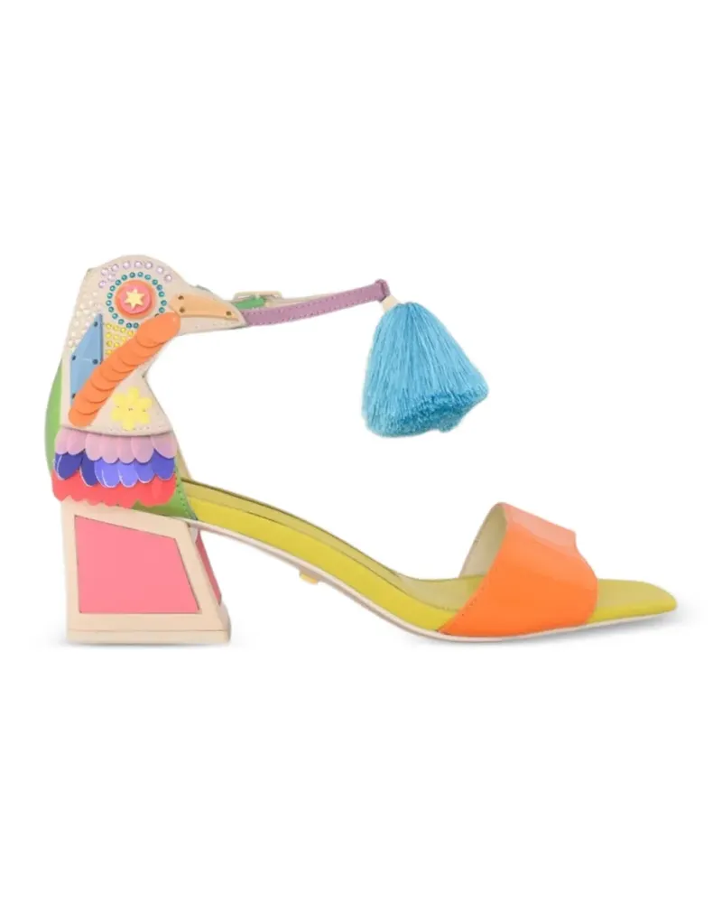 Kat Maconie Kay Sandalen mit Vogelverzierung - Orange Orange
