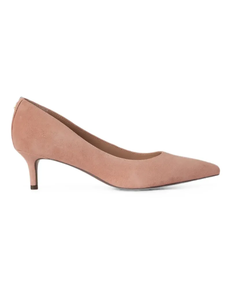 Ralph Lauren Adrienne suede pumps - Rosa Rosa