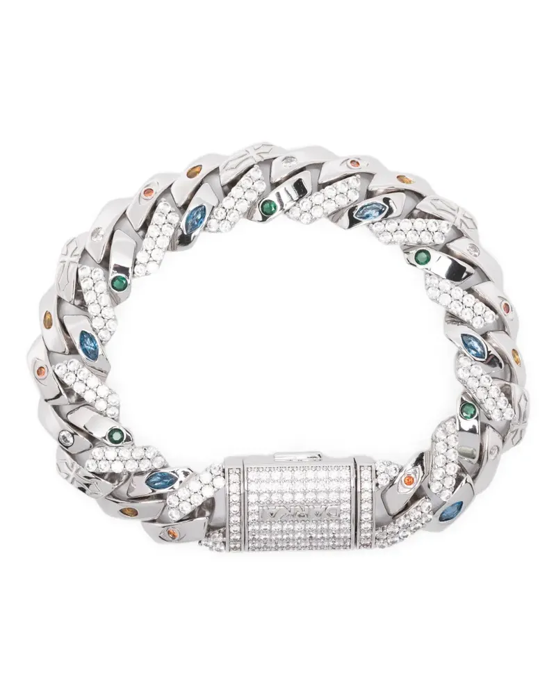 DARKAI prong-pavé Bracelet - Silber Silber
