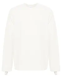 Helmut Lang Pullover mit rundem Ausschnitt Nude