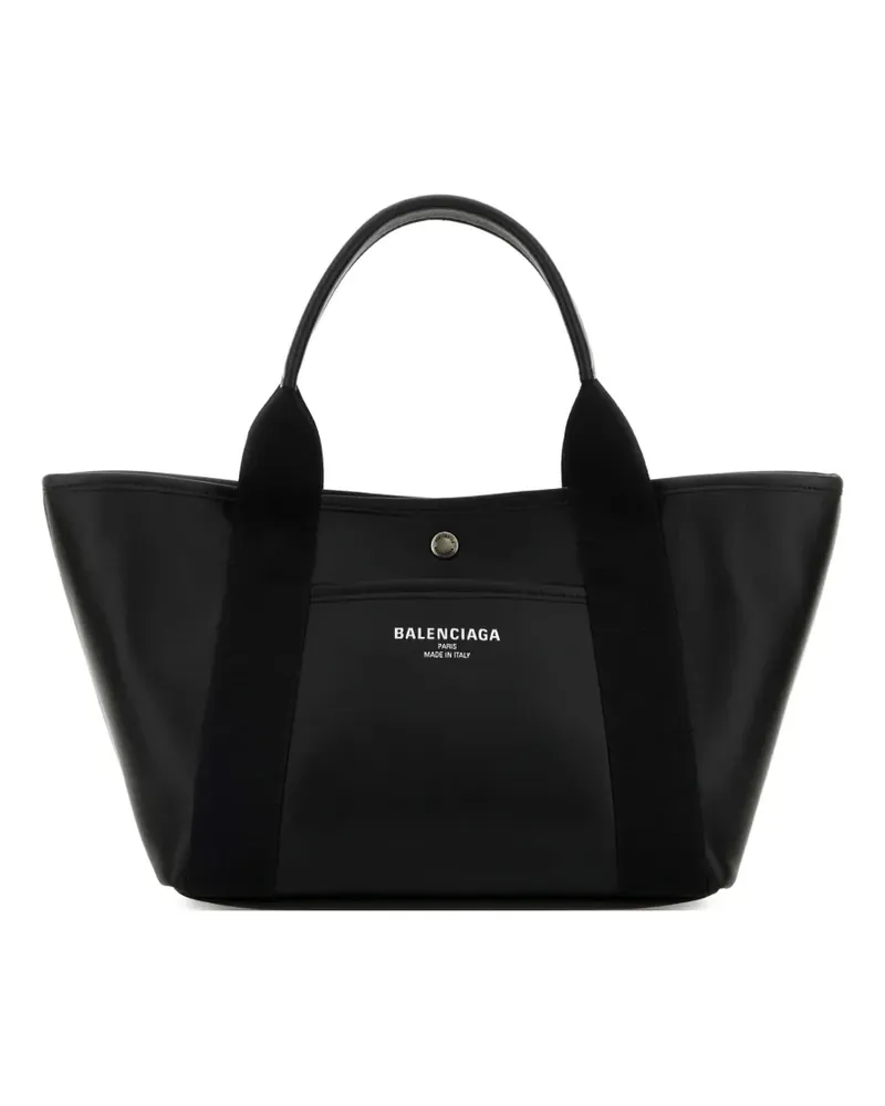 Balenciaga Mittelgroße Biarritz Tote Bag - Schwarz Schwarz