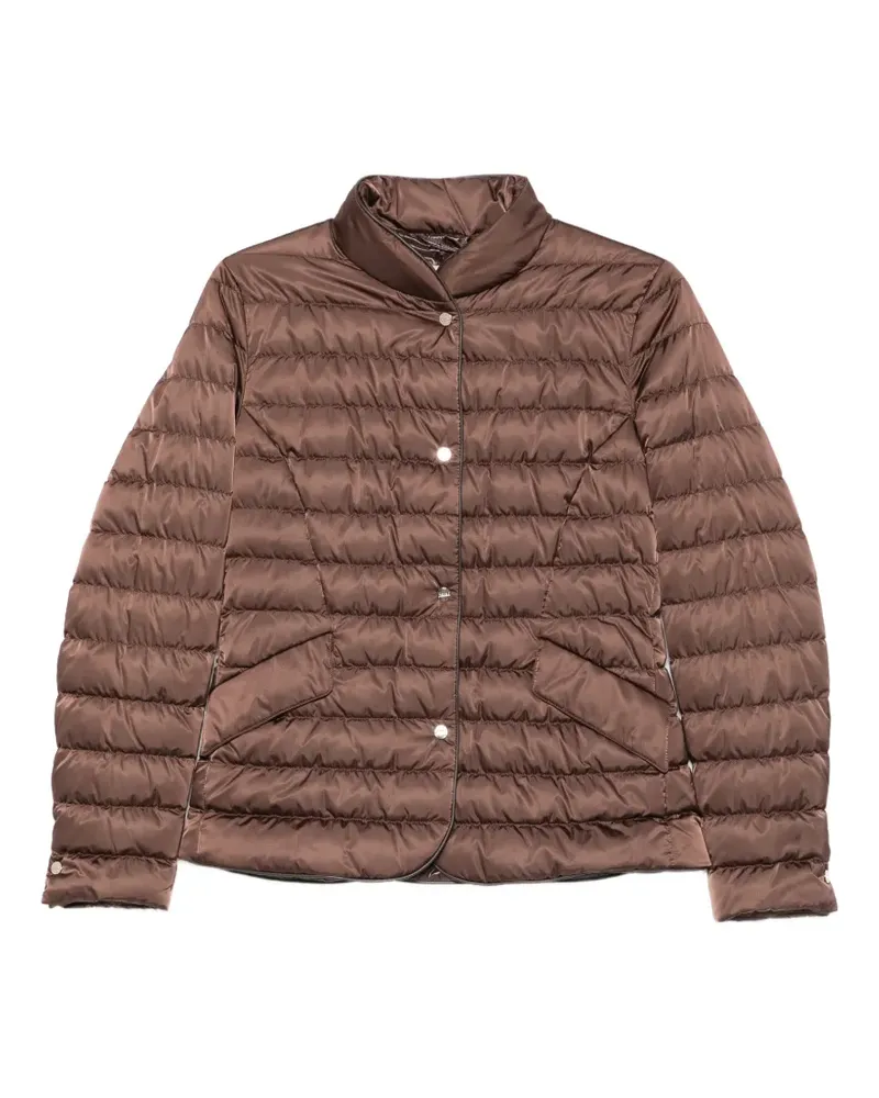 Herno quilted high-neck coat - Braun Braun