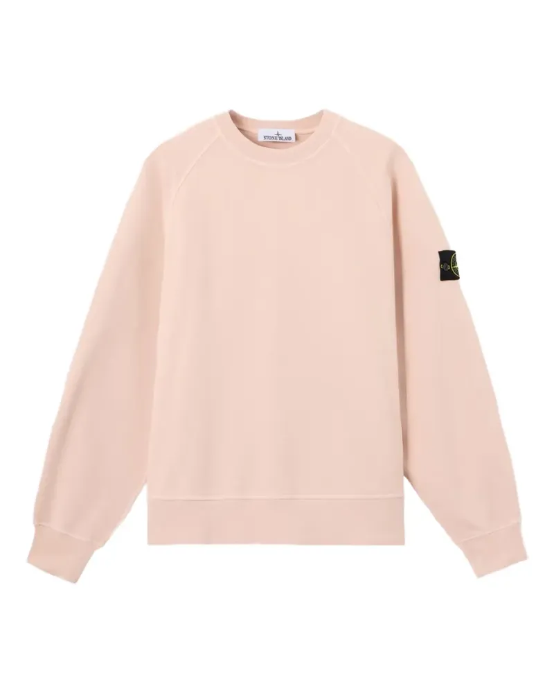 Stone Island Sweatshirt mit rundem Ausschnitt - Rosa Rosa