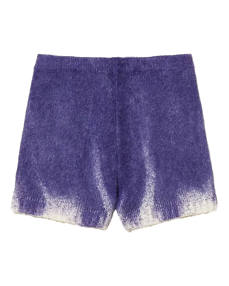 Twin-Set Shorts mit Ombré-Effekt - Violett Violett