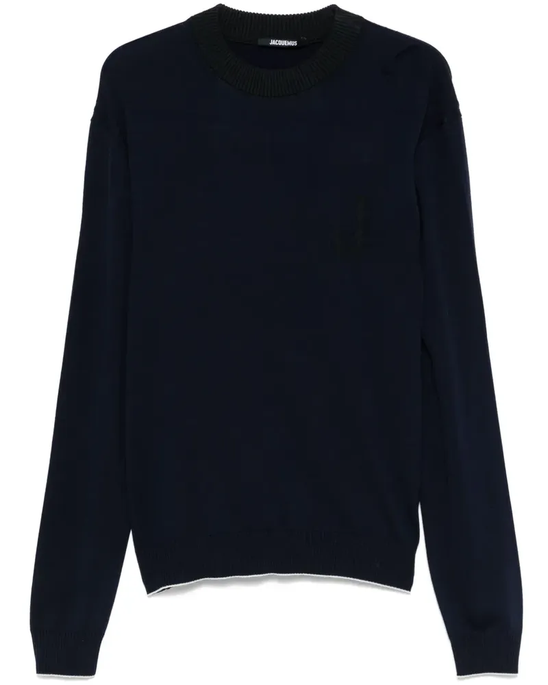 Jacquemus Le Maille Pullover - Blau Blau