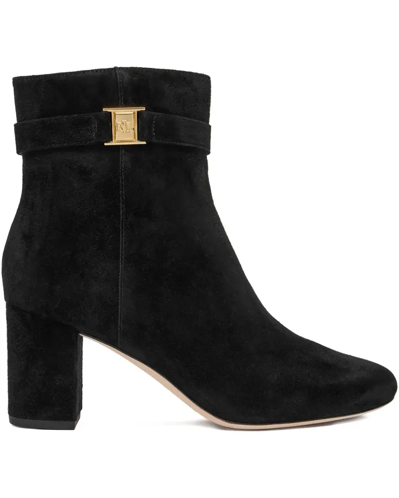 Ralph Lauren 70mm Kellie ankle boots - Schwarz Schwarz