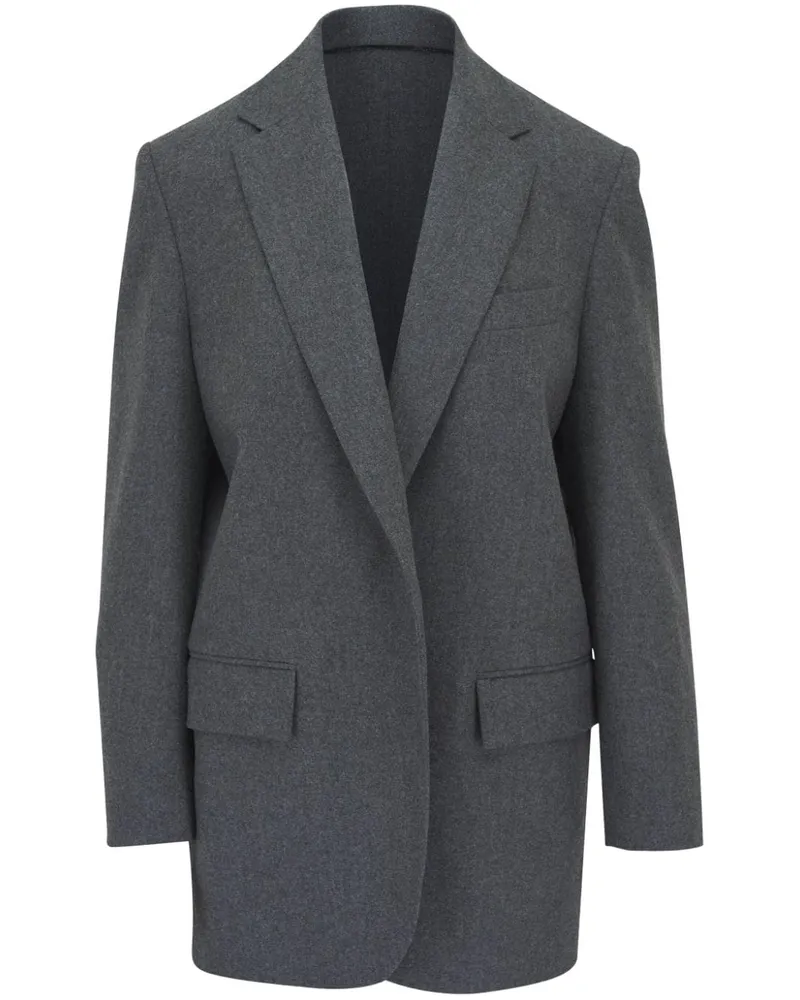 Brunello Cucinelli Blazer aus Woll-Kaschmirgemisch - Grau Grau