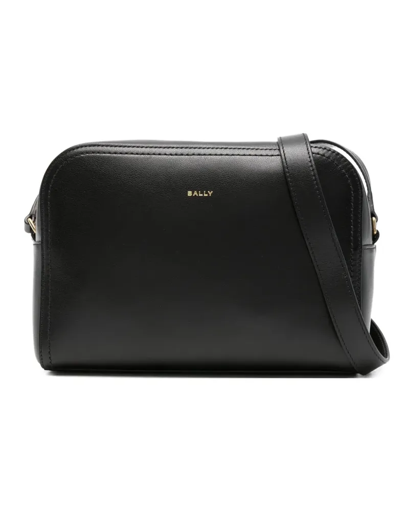 Bally Ledertasche mit Reißverschluss - Schwarz Schwarz