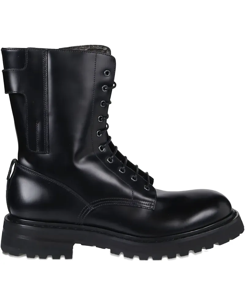 Premiata lace-up boots - Schwarz Schwarz